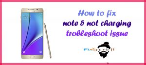 note 5 not charging