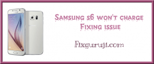 samsung s6 won't charge