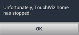 touchwiz- keeps -crashing
