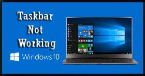 taskbar-not-working-windows-10