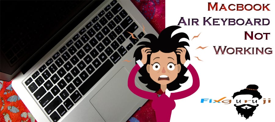 macbook air keyboard not working