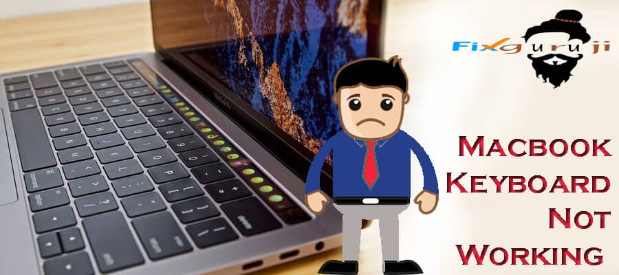 macbook keyboard not working