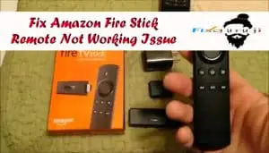 amazon fire stick remote not working