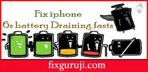 iphone 6s battery issues