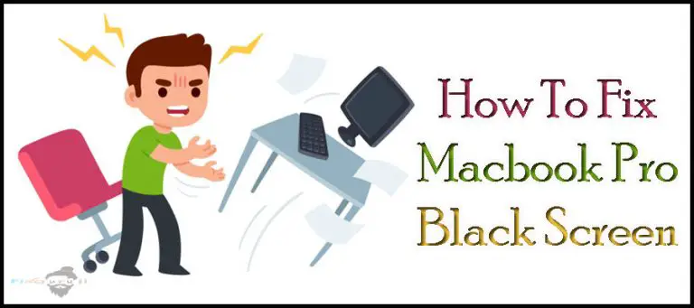 macbook pro black screen