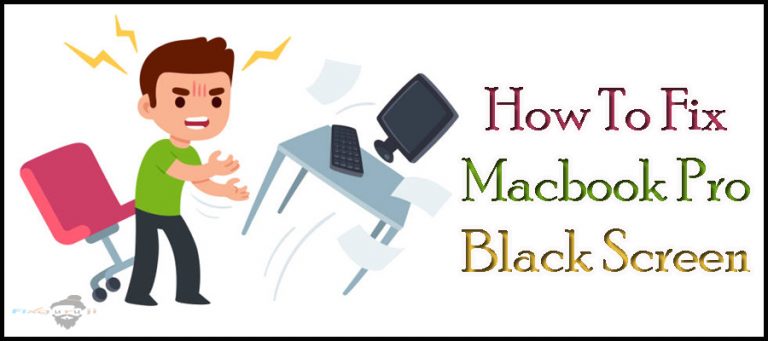 macbook pro black screen