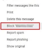 block-email-on-gmail
