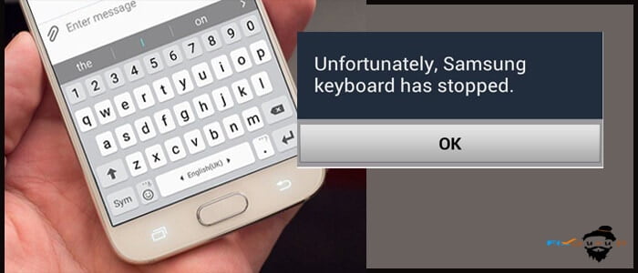 unfortunately samsung keyboard has stopped