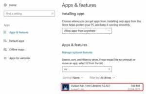 what-are-vulcan-runtime-libraries