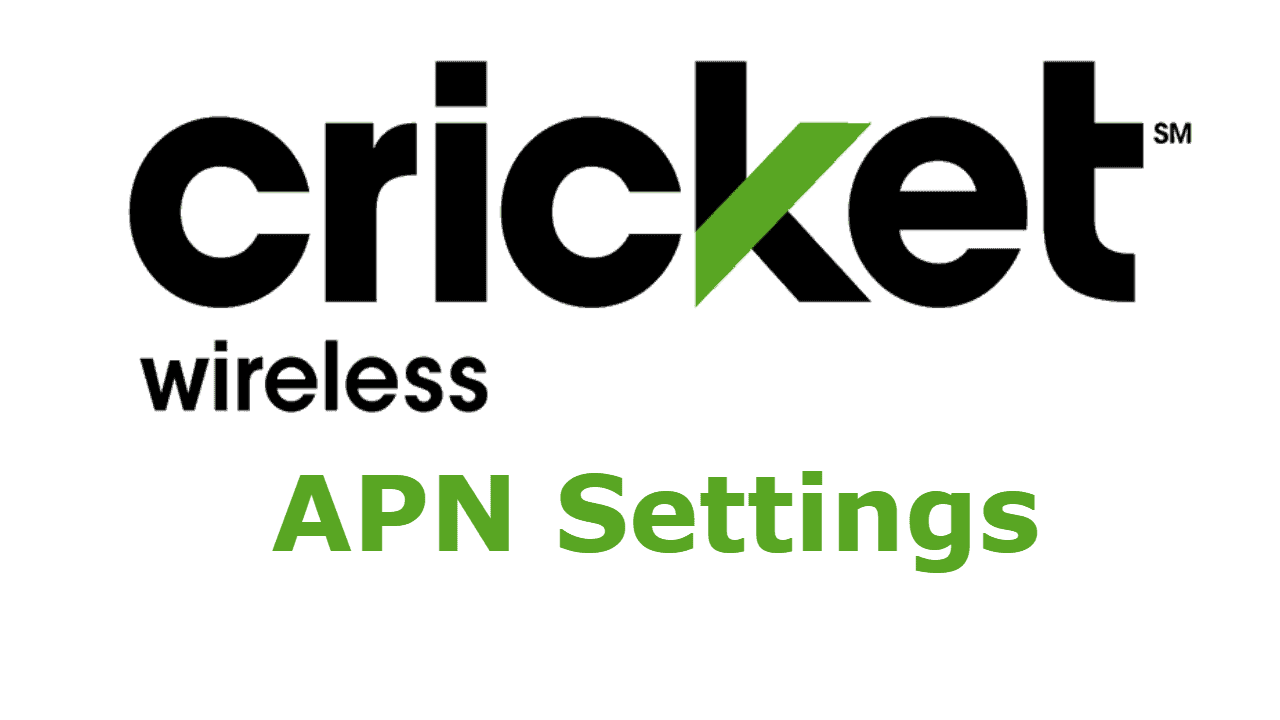 How To Setup Cricket APN Settings Step By Step Configuration Phone