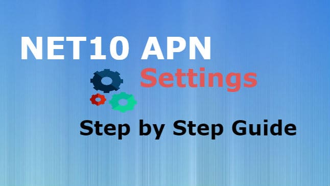 NET10 APN Settings
