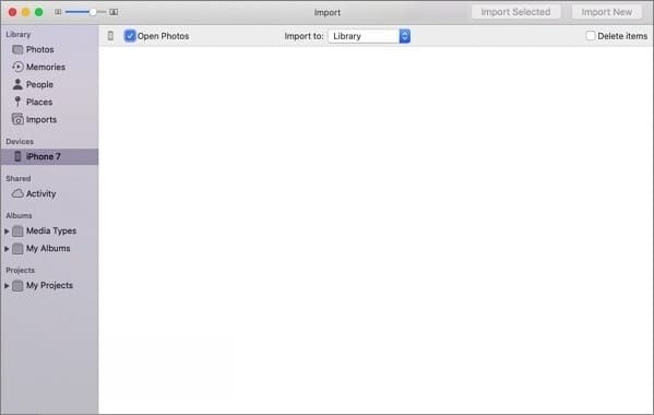 iPhone Photos Not Showing Up on MAC