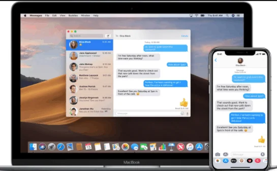 Take control on iPhone via Mac