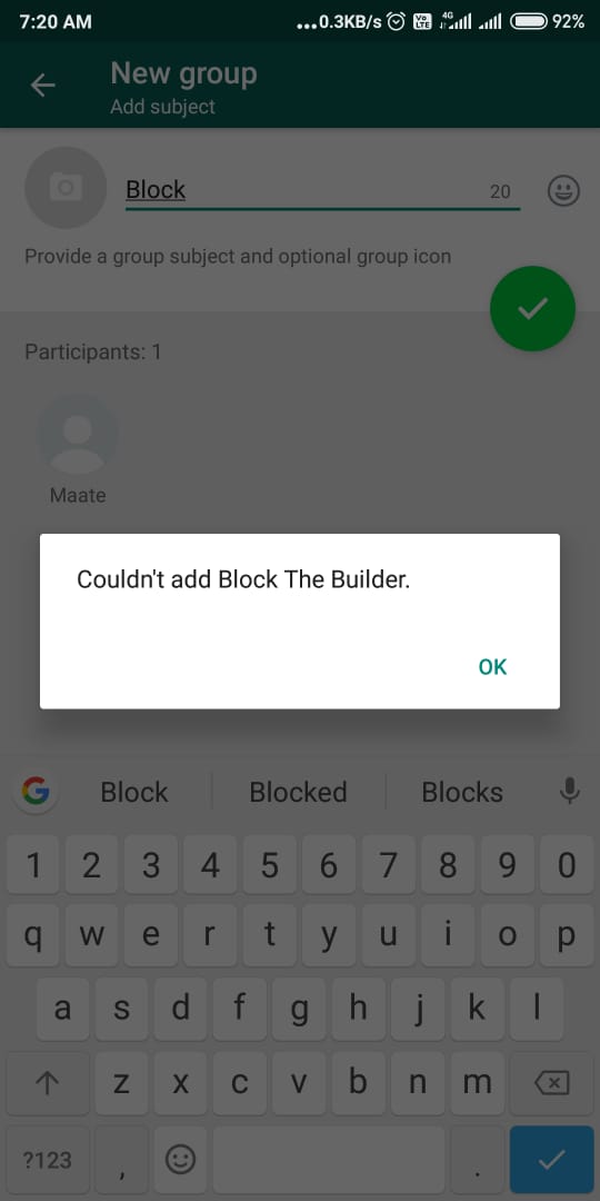 How To Know If A Contact Has Blocked You On WhatsApp 10 Try Creating a WhatsApp Group with that Contact