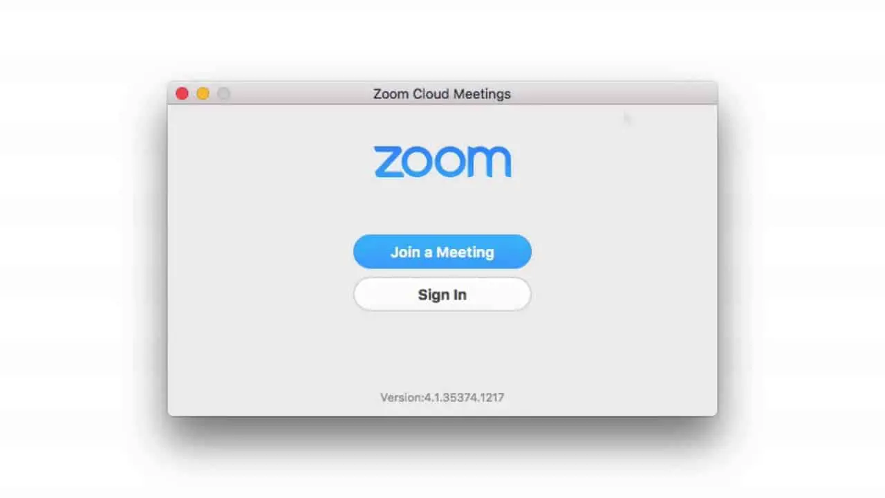zoom meeting not working on mac