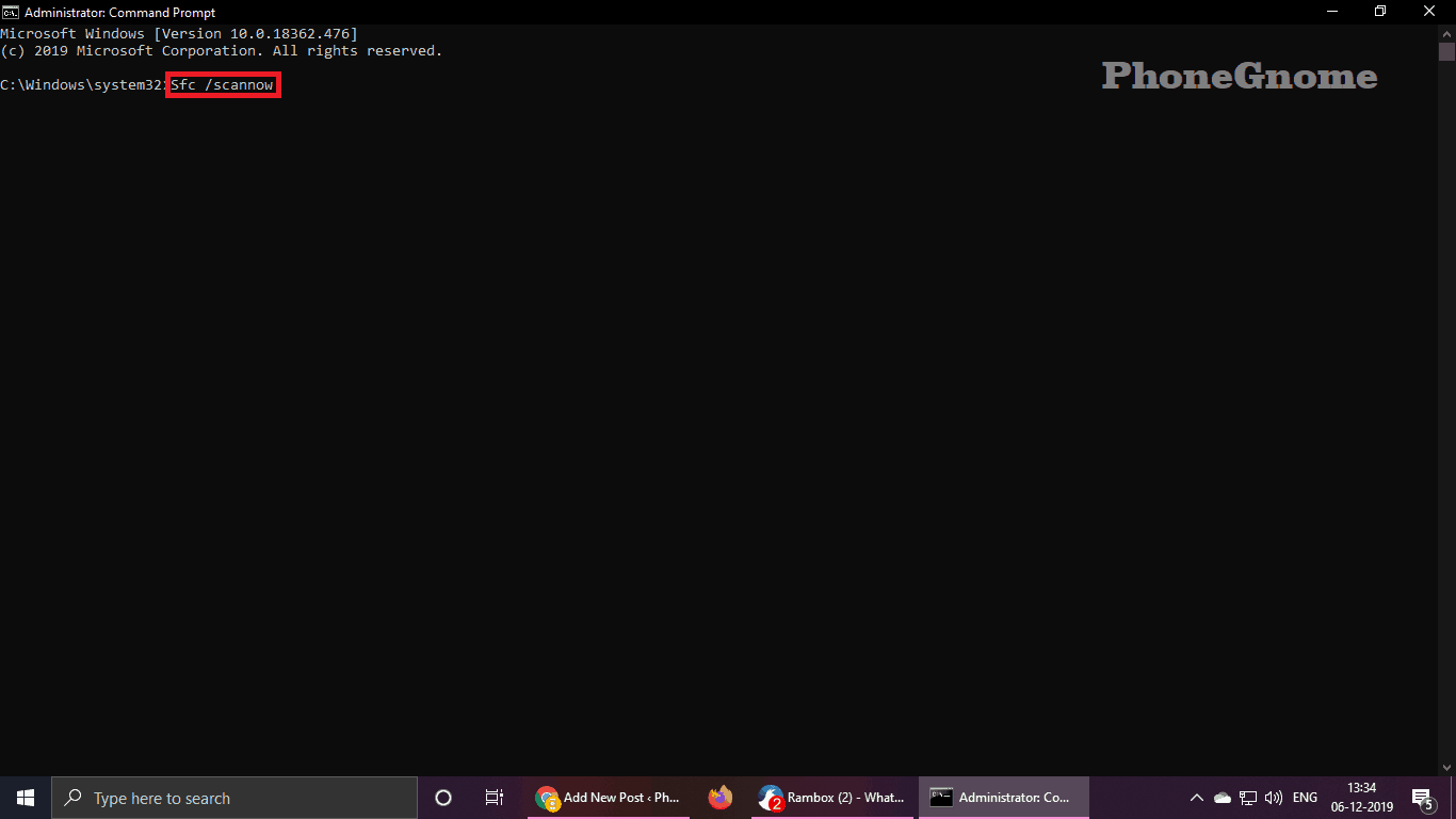 Windows explorer not responding