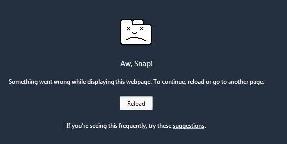 Chrome Keeps Crashing