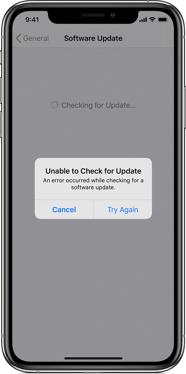 Why My iPhone Won’t Update